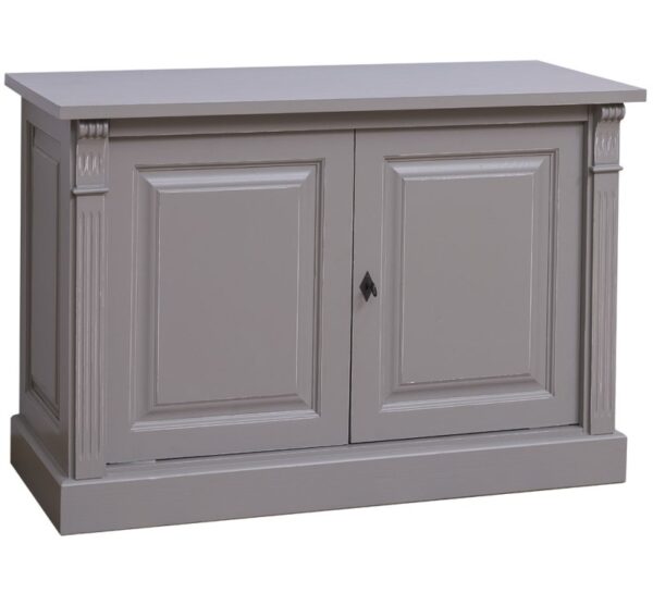 landelijk dressoir met 2 deuren. gemaakt van massief hout in de kleur grijs antraciet vintagelook. kan op maat gemaakt worden. Villa Laura.