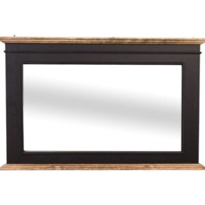 Houten spiegel - horizontaal - 151x195 cm (PS138B)
