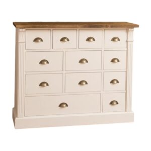 Klassieke houten ladekast 12 lades s'-Hertogenbosch - maatwerk (PS485)