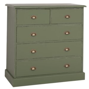 Houten ladekast 5 lades Newport - maatwerk (PS151)