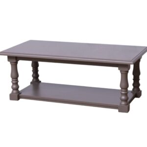 Landelijk houten salontafel met onderblad Almere - 120x60 cm (PS582)