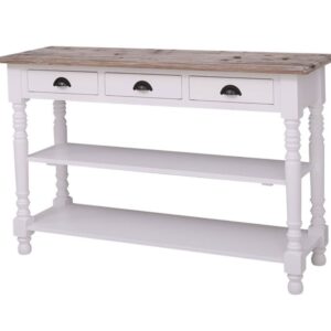 Houten winkeldisplay met bolpoten - maatwerk - 3 lades (PS707)