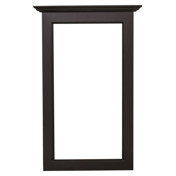 Landelijke spiegel met houten lijst. Gemaakt van massief eiken hout in de kleur bruin. Het meubel kan op verschillende manieren geverfd worden in verschillende kleuren en kan op maat gemaakt worden. Villa Laura