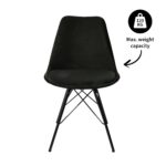 Elegant, zacht & multifunctioneel dat is de KICK kuipstoel Velvet. Een moderne eetkamerstoel, bureaustoel, bijzetstoel, of…, een heerlijke stoel met luxe uitstraling die zich in iedere ruimte thuis voelt. Dat maakt het dan ook onze ultieme topper. Met zijn velours zitting en stalen frame is onze VELVET precies wat elk interieur sfeervol en uniek maakt. Verkrijgbaar in heel veel kleuren dus mix and match voor het ultieme resultaat! Villa Laura