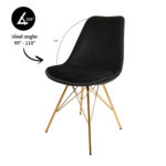 Elegant, zacht & multifunctioneel dat is de KICK kuipstoel Velvet. Een moderne eetkamerstoel, bureaustoel, bijzetstoel, of…, een heerlijke stoel met luxe uitstraling die zich in iedere ruimte thuis voelt. Dat maakt het dan ook onze ultieme topper. Met zijn velours zitting en stalen frame is onze VELVET precies wat elk interieur sfeervol en uniek maakt. Verkrijgbaar in heel veel kleuren dus mix and match voor het ultieme resultaat! Villa Laura