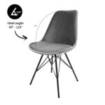 Elegant, zacht & multifunctioneel dat is de KICK kuipstoel Velvet. Een moderne eetkamerstoel, bureaustoel, bijzetstoel, of…, een heerlijke stoel met luxe uitstraling die zich in iedere ruimte thuis voelt. Dat maakt het dan ook onze ultieme topper. Met zijn velours zitting en stalen frame is onze VELVET precies wat elk interieur sfeervol en uniek maakt. Verkrijgbaar in heel veel kleuren dus mix and match voor het ultieme resultaat! Villa Laura