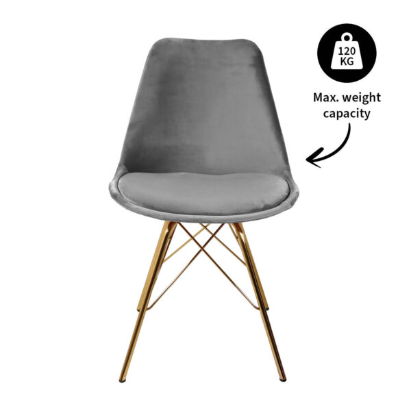 Elegant, zacht & multifunctioneel dat is de KICK kuipstoel Velvet. Een moderne eetkamerstoel, bureaustoel, bijzetstoel, of…, een heerlijke stoel met luxe uitstraling die zich in iedere ruimte thuis voelt. Dat maakt het dan ook onze ultieme topper. Met zijn velours zitting en stalen frame is onze VELVET precies wat elk interieur sfeervol en uniek maakt. Verkrijgbaar in heel veel kleuren dus mix and match voor het ultieme resultaat! Villa Laura