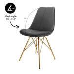 Elegant, zacht & multifunctioneel dat is de KICK kuipstoel Velvet. Een moderne eetkamerstoel, bureaustoel, bijzetstoel, of…, een heerlijke stoel met luxe uitstraling die zich in iedere ruimte thuis voelt. Dat maakt het dan ook onze ultieme topper. Met zijn velours zitting en stalen frame is onze VELVET precies wat elk interieur sfeervol en uniek maakt. Verkrijgbaar in heel veel kleuren dus mix and match voor het ultieme resultaat! Villa Laura