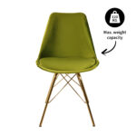 Elegant, zacht & multifunctioneel dat is de KICK kuipstoel Velvet. Een moderne eetkamerstoel, bureaustoel, bijzetstoel, of…, een heerlijke stoel met luxe uitstraling die zich in iedere ruimte thuis voelt. Dat maakt het dan ook onze ultieme topper. Met zijn velours zitting en stalen frame is onze VELVET precies wat elk interieur sfeervol en uniek maakt. Verkrijgbaar in heel veel kleuren dus mix and match voor het ultieme resultaat! Villa Laura