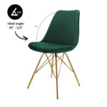 Elegant, zacht & multifunctioneel dat is de KICK kuipstoel Velvet. Een moderne eetkamerstoel, bureaustoel, bijzetstoel, of…, een heerlijke stoel met luxe uitstraling die zich in iedere ruimte thuis voelt. Dat maakt het dan ook onze ultieme topper. Met zijn velours zitting en stalen frame is onze VELVET precies wat elk interieur sfeervol en uniek maakt. Verkrijgbaar in heel veel kleuren dus mix and match voor het ultieme resultaat! Villa Laura