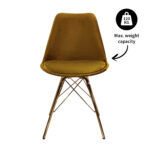 Elegant, zacht & multifunctioneel dat is de KICK kuipstoel Velvet. Een moderne eetkamerstoel, bureaustoel, bijzetstoel, of…, een heerlijke stoel met luxe uitstraling die zich in iedere ruimte thuis voelt. Dat maakt het dan ook onze ultieme topper. Met zijn velours zitting en stalen frame is onze VELVET precies wat elk interieur sfeervol en uniek maakt. Verkrijgbaar in heel veel kleuren dus mix and match voor het ultieme resultaat! Villa Laura