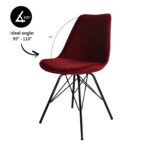 Elegant, zacht & multifunctioneel dat is de KICK kuipstoel Velvet. Een moderne eetkamerstoel, bureaustoel, bijzetstoel, of…, een heerlijke stoel met luxe uitstraling die zich in iedere ruimte thuis voelt. Dat maakt het dan ook onze ultieme topper. Met zijn velours zitting en stalen frame is onze VELVET precies wat elk interieur sfeervol en uniek maakt. Verkrijgbaar in heel veel kleuren dus mix and match voor het ultieme resultaat! Villa Laura