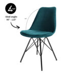 Elegant, zacht & multifunctioneel dat is de KICK kuipstoel Velvet. Een moderne eetkamerstoel, bureaustoel, bijzetstoel, of…, een heerlijke stoel met luxe uitstraling die zich in iedere ruimte thuis voelt. Dat maakt het dan ook onze ultieme topper. Met zijn velours zitting en stalen frame is onze VELVET precies wat elk interieur sfeervol en uniek maakt. Verkrijgbaar in heel veel kleuren dus mix and match voor het ultieme resultaat! Villa Laura