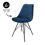 Elegant, zacht & multifunctioneel dat is de KICK kuipstoel Velvet. Een moderne eetkamerstoel, bureaustoel, bijzetstoel, of…, een heerlijke stoel met luxe uitstraling die zich in iedere ruimte thuis voelt. Dat maakt het dan ook onze ultieme topper. Met zijn velours zitting en stalen frame is onze VELVET precies wat elk interieur sfeervol en uniek maakt. Verkrijgbaar in heel veel kleuren dus mix and match voor het ultieme resultaat! Villa Laura
