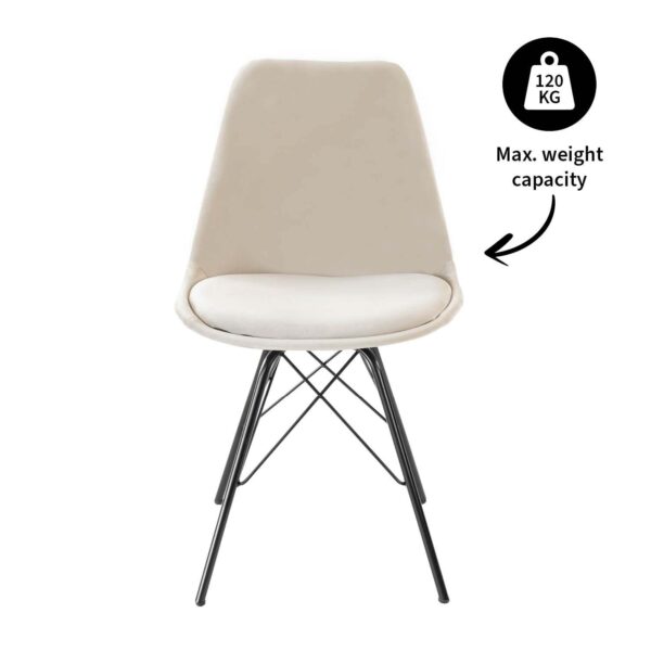 Elegant, zacht & multifunctioneel dat is de KICK kuipstoel Velvet. Een moderne eetkamerstoel, bureaustoel, bijzetstoel, of…, een heerlijke stoel met luxe uitstraling die zich in iedere ruimte thuis voelt. Dat maakt het dan ook onze ultieme topper. Met zijn velours zitting en stalen frame is onze VELVET precies wat elk interieur sfeervol en uniek maakt. Verkrijgbaar in heel veel kleuren dus mix and match voor het ultieme resultaat! Villa Laura