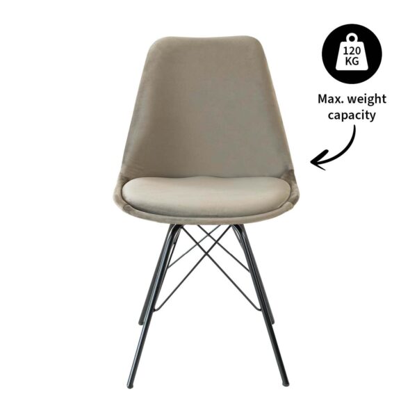 Elegant, zacht & multifunctioneel dat is de KICK kuipstoel Velvet. Een moderne eetkamerstoel, bureaustoel, bijzetstoel, of…, een heerlijke stoel met luxe uitstraling die zich in iedere ruimte thuis voelt. Dat maakt het dan ook onze ultieme topper. Met zijn velours zitting en stalen frame is onze VELVET precies wat elk interieur sfeervol en uniek maakt. Verkrijgbaar in heel veel kleuren dus mix and match voor het ultieme resultaat! Villa Laura