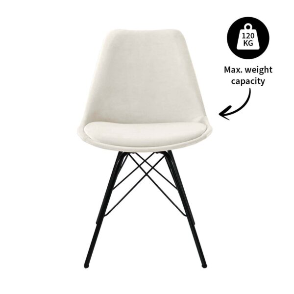 Elegant, zacht & multifunctioneel dat is de KICK kuipstoel Velvet. Een moderne eetkamerstoel, bureaustoel, bijzetstoel, of…, een heerlijke stoel met luxe uitstraling die zich in iedere ruimte thuis voelt. Dat maakt het dan ook onze ultieme topper. Met zijn velours zitting en stalen frame is onze VELVET precies wat elk interieur sfeervol en uniek maakt. Verkrijgbaar in heel veel kleuren dus mix and match voor het ultieme resultaat! Villa Laura