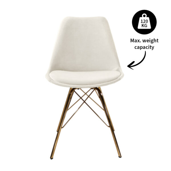 Elegant, zacht & multifunctioneel dat is de KICK kuipstoel Velvet. Een moderne eetkamerstoel, bureaustoel, bijzetstoel, of…, een heerlijke stoel met luxe uitstraling die zich in iedere ruimte thuis voelt. Dat maakt het dan ook onze ultieme topper. Met zijn velours zitting en stalen frame is onze VELVET precies wat elk interieur sfeervol en uniek maakt. Verkrijgbaar in heel veel kleuren dus mix and match voor het ultieme resultaat! Villa Laura