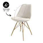 Elegant, zacht & multifunctioneel dat is de KICK kuipstoel Velvet. Een moderne eetkamerstoel, bureaustoel, bijzetstoel, of…, een heerlijke stoel met luxe uitstraling die zich in iedere ruimte thuis voelt. Dat maakt het dan ook onze ultieme topper. Met zijn velours zitting en stalen frame is onze VELVET precies wat elk interieur sfeervol en uniek maakt. Verkrijgbaar in heel veel kleuren dus mix and match voor het ultieme resultaat! Villa Laura