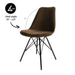 Elegant, zacht & multifunctioneel dat is de KICK kuipstoel Velvet. Een moderne eetkamerstoel, bureaustoel, bijzetstoel, of…, een heerlijke stoel met luxe uitstraling die zich in iedere ruimte thuis voelt. Dat maakt het dan ook onze ultieme topper. Met zijn velours zitting en stalen frame is onze VELVET precies wat elk interieur sfeervol en uniek maakt. Verkrijgbaar in heel veel kleuren dus mix and match voor het ultieme resultaat! Villa Laura