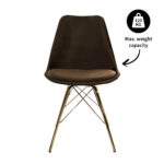 Elegant, zacht & multifunctioneel dat is de KICK kuipstoel Velvet. Een moderne eetkamerstoel, bureaustoel, bijzetstoel, of…, een heerlijke stoel met luxe uitstraling die zich in iedere ruimte thuis voelt. Dat maakt het dan ook onze ultieme topper. Met zijn velours zitting en stalen frame is onze VELVET precies wat elk interieur sfeervol en uniek maakt. Verkrijgbaar in heel veel kleuren dus mix and match voor het ultieme resultaat! Villa Laura