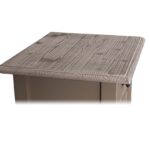 Landelijke plantentafel/zuil/ladekast/nachtkastje met twee lades. Gemaakt van massief eiken hout in de kleur bruin. Het meubel kan op verschillende manieren geverfd worden in verschillende kleuren en kan op maat gemaakt worden. Villa Laura