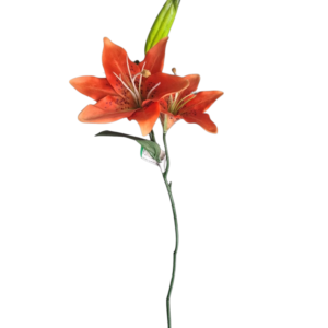 Lily Spray 65 cm - oranje