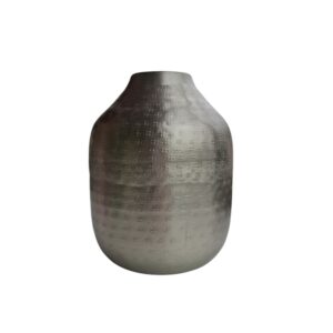 Vaas zilver - hoogte 19 cm