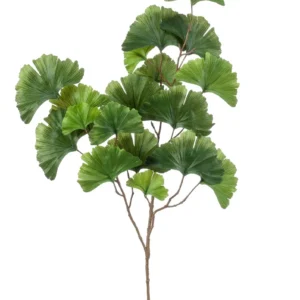 Ginkgo leaves spray green 88 cm