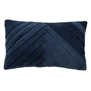 FEMM - Sierkussen velvet 30x50 cm - Insignia Blue - donkerblauw