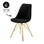 De Kick-kuipstoel Jens is de oude vertrouwde kuip in een ander jasje. De zitting van de kuip is bekleed met een katoenen textuurstof. En in combinatie met het gouden frame, geeft hij jouw interieur de luxe uitstraling die je zoekt. Helemaal Kick! Verkrijgbaar in meerdere kleuren dus mix and match voor het ultieme resultaat! Villa Laura
