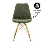 De Kick-kuipstoel Jens is de oude vertrouwde kuip in een ander jasje. De zitting van de kuip is bekleed met een katoenen textuurstof. En in combinatie met het gouden frame, geeft hij jouw interieur de luxe uitstraling die je zoekt. Helemaal Kick! Verkrijgbaar in meerdere kleuren dus mix and match voor het ultieme resultaat! Villa Laura