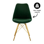 De Kick-kuipstoel Jens is de oude vertrouwde kuip in een ander jasje. De zitting van de kuip is bekleed met een katoenen textuurstof. En in combinatie met het gouden frame, geeft hij jouw interieur de luxe uitstraling die je zoekt. Helemaal Kick! Verkrijgbaar in meerdere kleuren dus mix and match voor het ultieme resultaat! Villa Laura