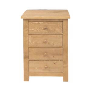 Landelijk houten keukenkast met 4 lades - 67 cm of maatwerk (PS388)