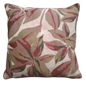 Sierkussen willow bladpatroon 45x45 cm
