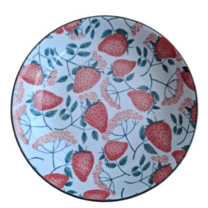 Schaaltje met aardbeien - diameter 20 cm