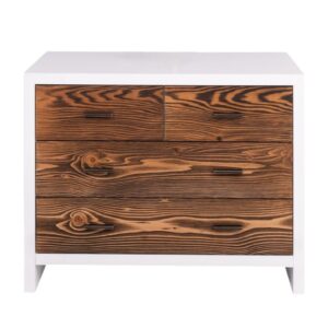 Moderne houten Ladekast Miami met 4 rustieke lades - 100 cm of maatwerk (PS743)