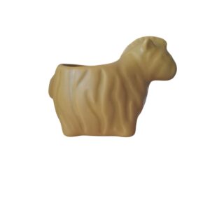 Plantenpot schaap - geel