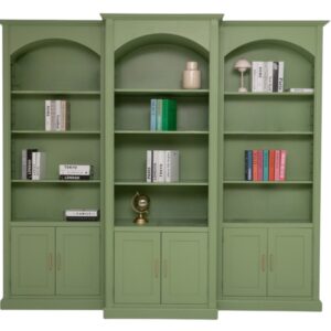 Bogen vakkenkast - 306 cm of maatwerk/50 kleuren (PS805+2X804)